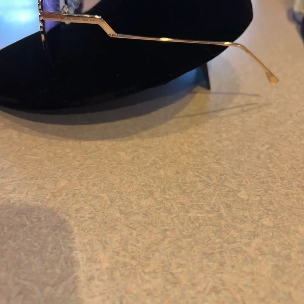 Cleo Nicci sunglasses with pink tint. - Picture 5 of 8